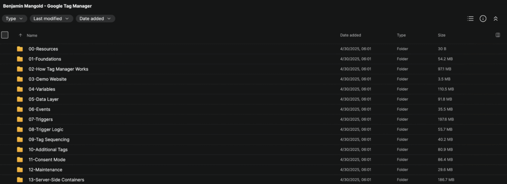 Benjamin Mangold – Google Tag Manager