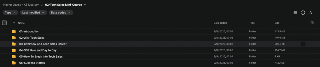 Higher Levels – AE Mastery