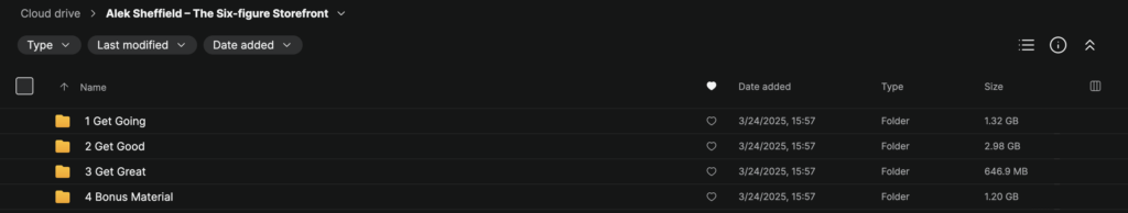 Alek Sheffield - The Six-Figure Storefront