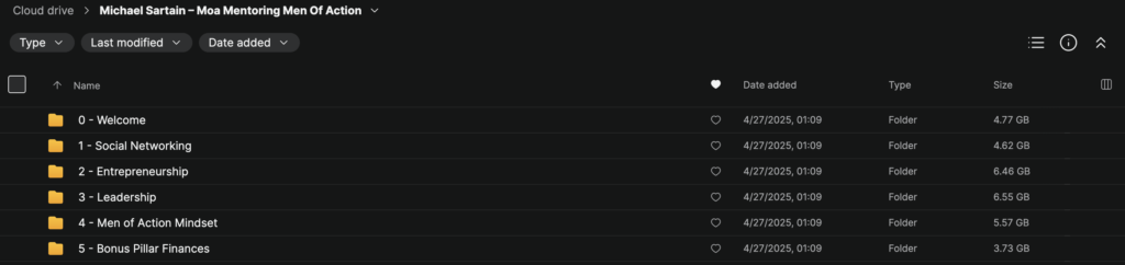 Michael Sartain – Moa Mentoring Men Of Action