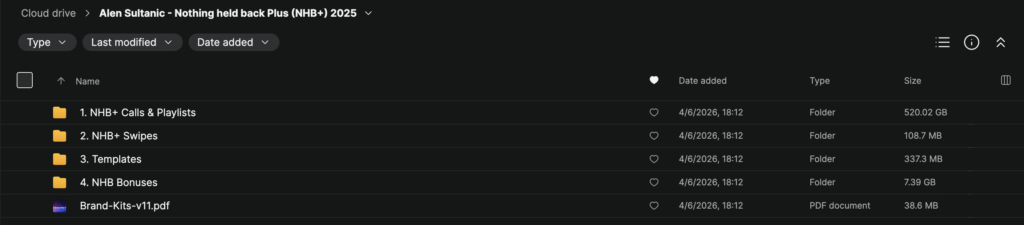 Alen Sultanic – Nothing Held Back Plus 