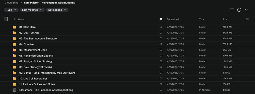 Sam Piliero – The Facebook Ads Blueprint