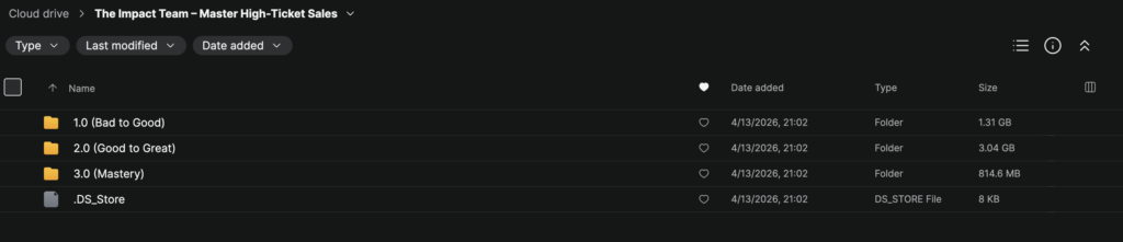 The Impact Team – Master High-Ticket Sales