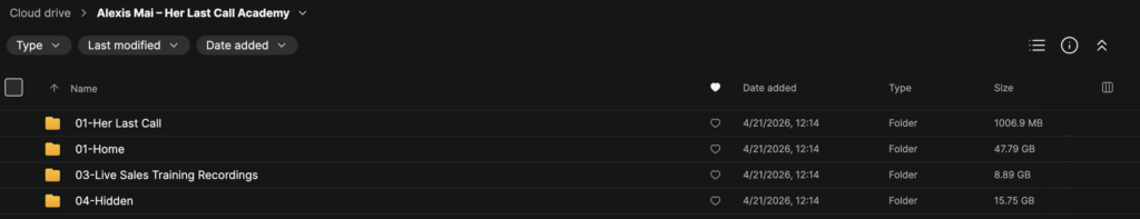 Alexis Mai – Her Last Call Academy