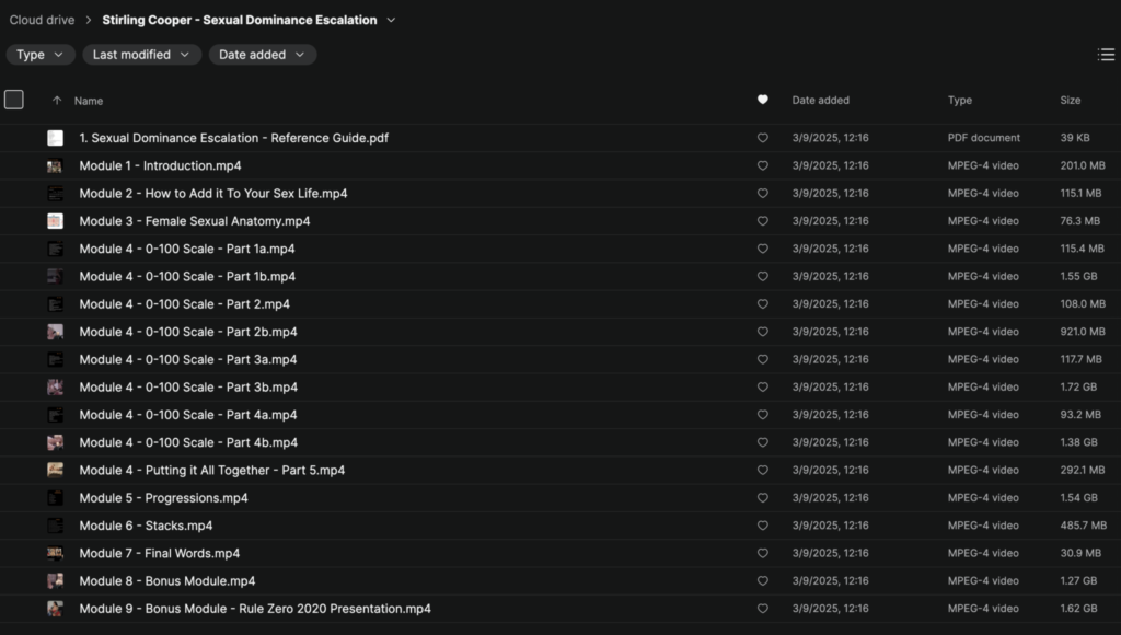 Stirling Cooper – Sexual Dominance Escalation