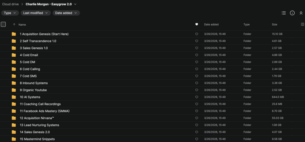 Charlie Morgan – EasyGrow 2026